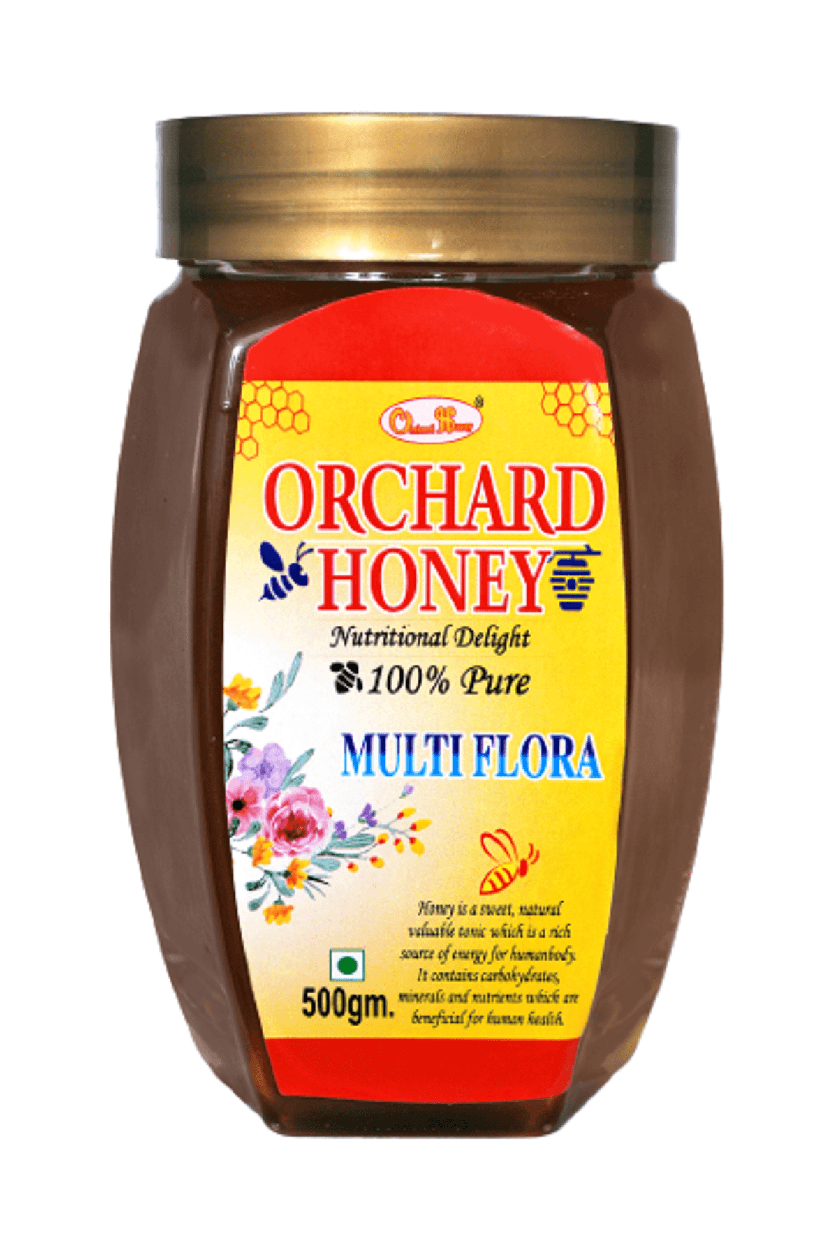 Orchard Honey Multi Flora 100 Percent Pure & Natural 2x500 Gm (1+1 Offer)